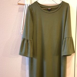Army Green Dress